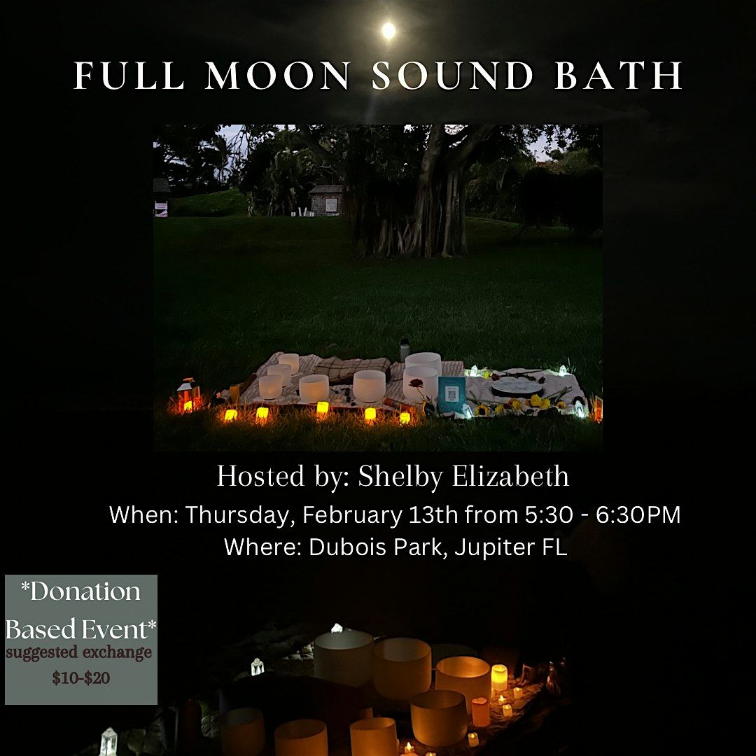 February Full Moon Sound Bath