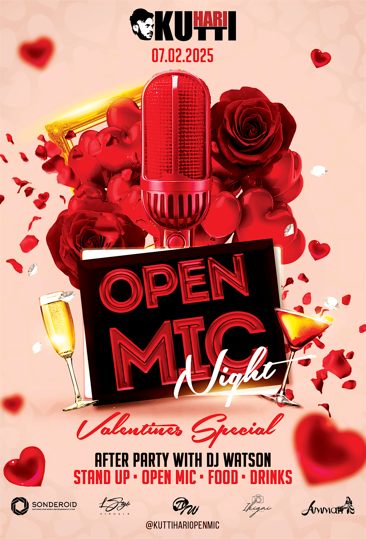 Kutti Hari\u2019s Open MIC - February Valentines Special 2025