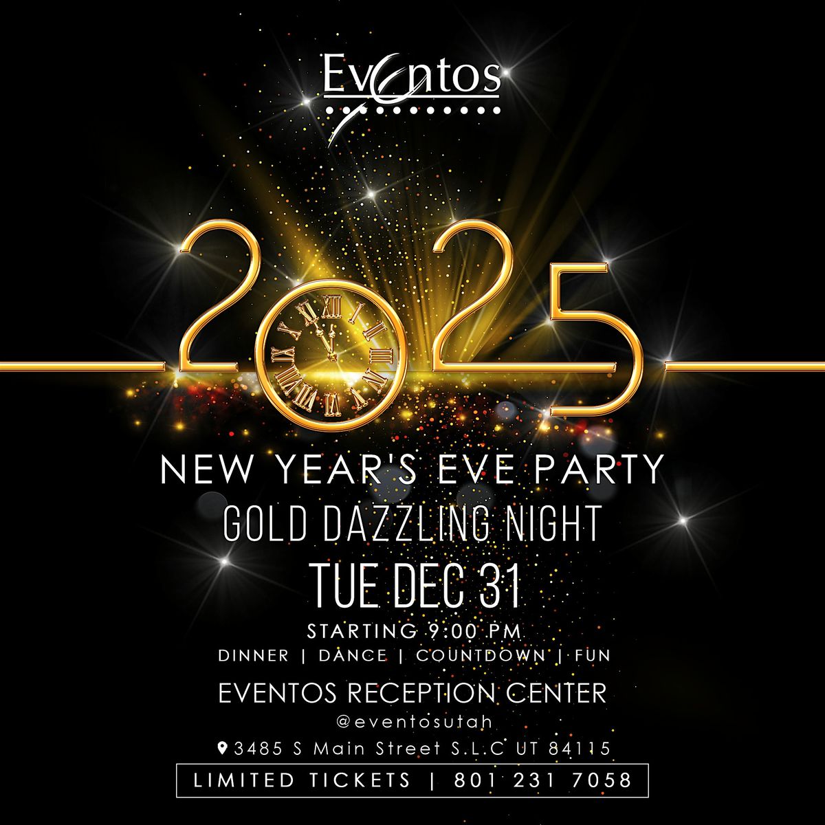 New Year's Eve Party "Gold Dazzling Night"