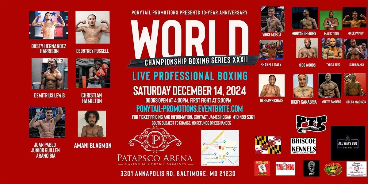 Copy of World Championship Boxing Series XXXII