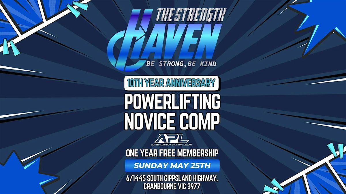 The Strength Haven May Novice Comp