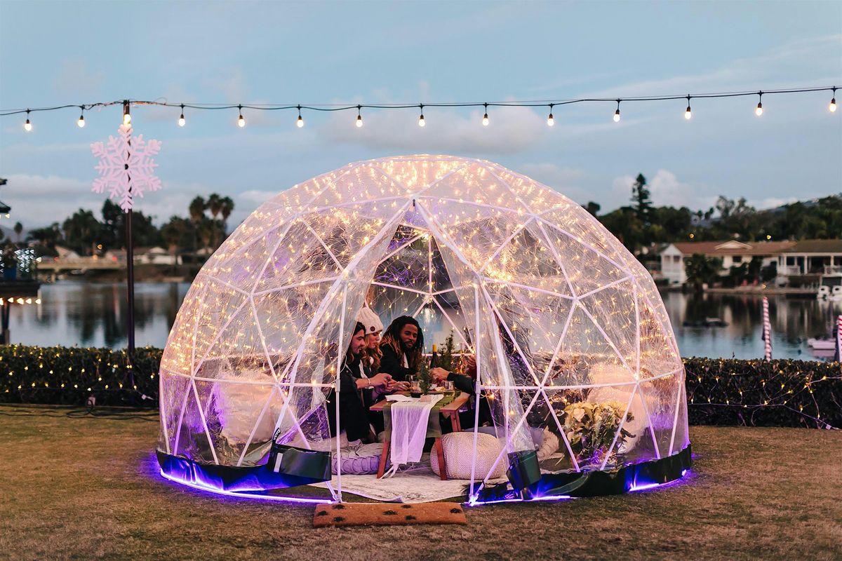 Igloo Experiences at Lakehouse Winter Wonderland