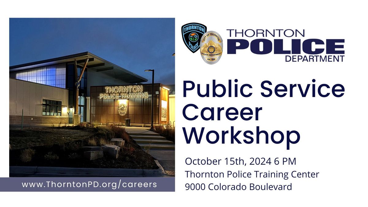 Public Service Career Workshop