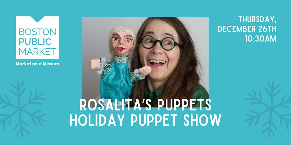 Holiday Puppet Show with Rosalita's Puppets