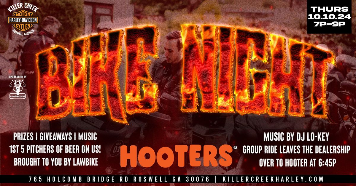 Bike Night at Hooters Roswell