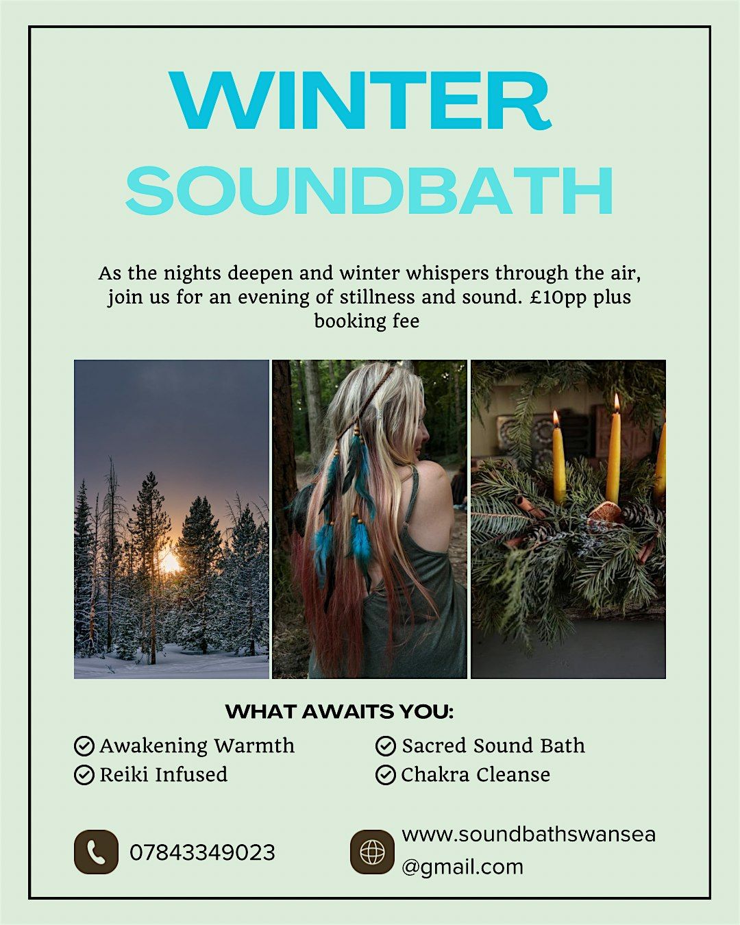 Winter Kundalini Sound Bath 08.12.2025 at Swansea Wellbeing Centre