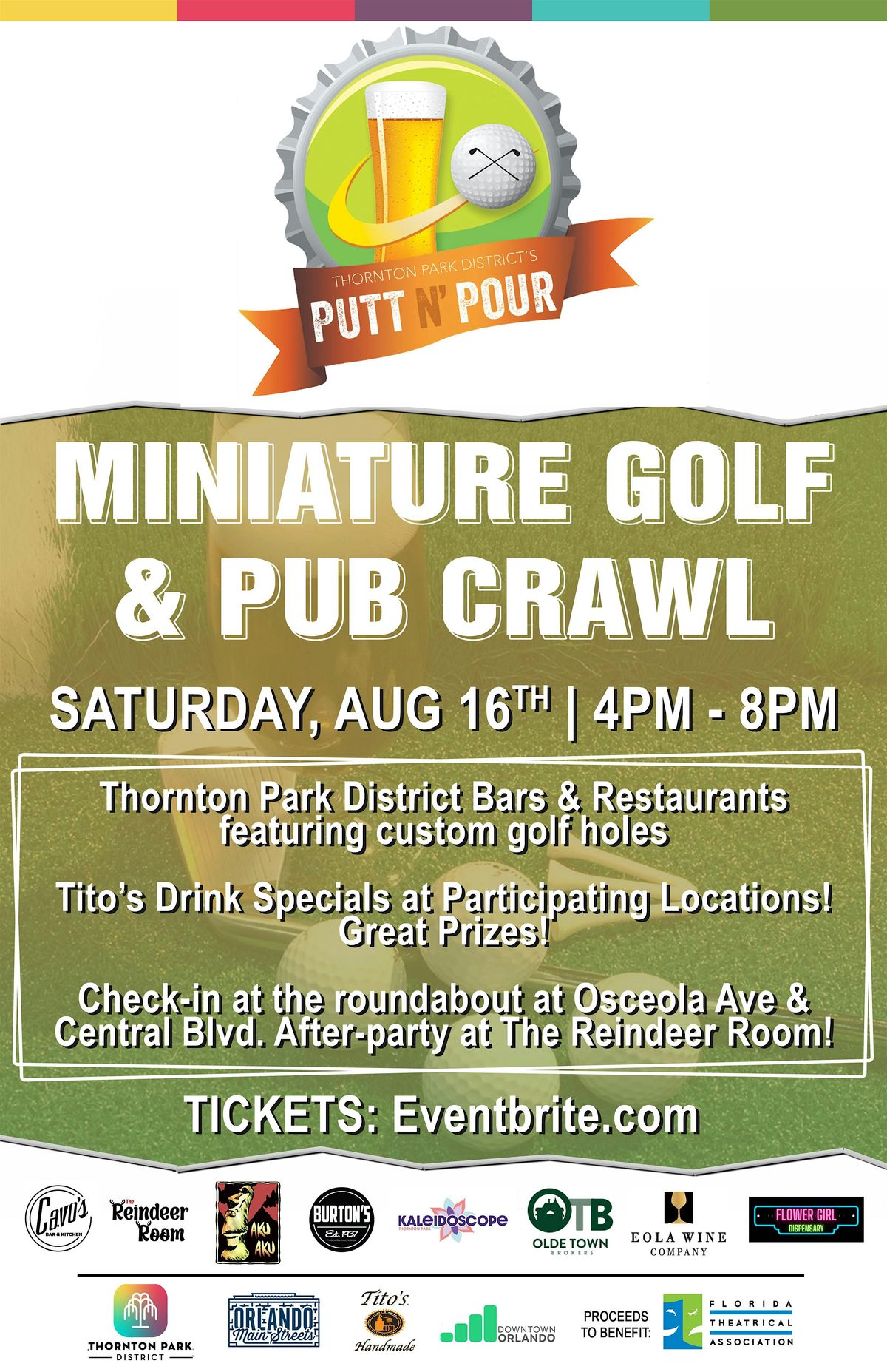 Putt & Pour - Miniature Golf Pub Crawl!