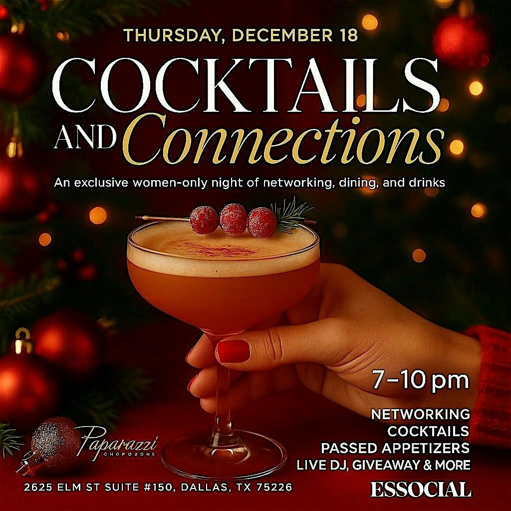 Holiday Cocktails and Connections