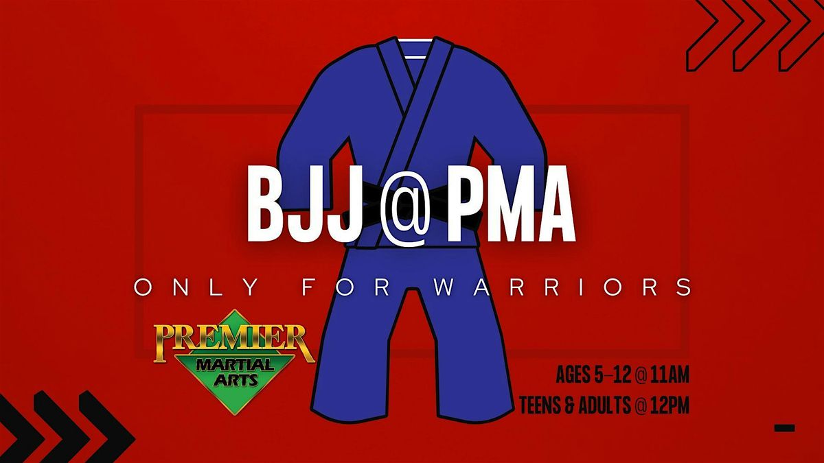 BJJ @ PMA (Beginner Kids 5-12)