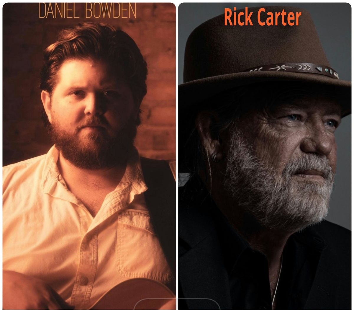 Daniel Bowden and Rick Carter  Songs of Kris Kristofferson and John Prine