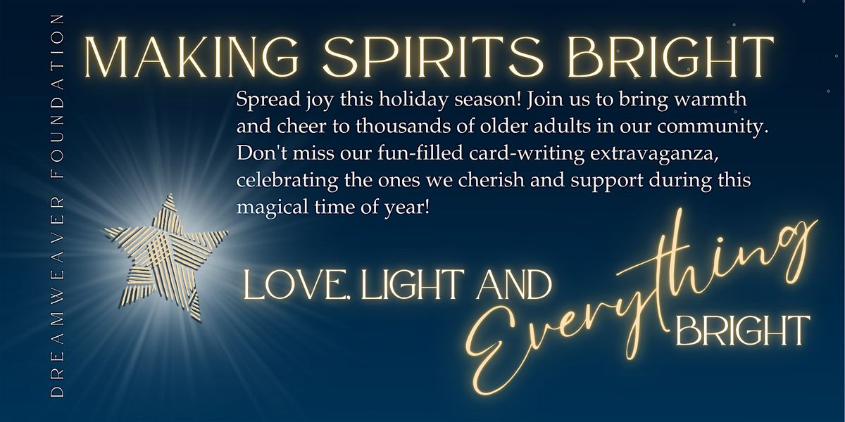 2025 Making Spirits Bright - Annual Card Party