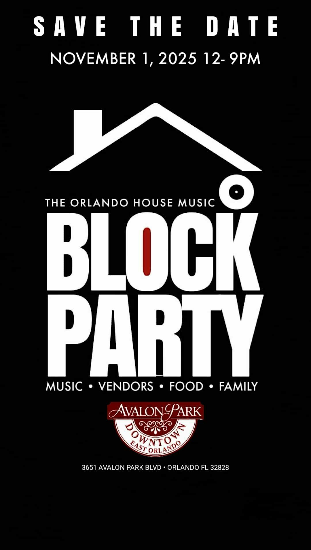 The ORLANDO HOUSE MUSIC Block Party