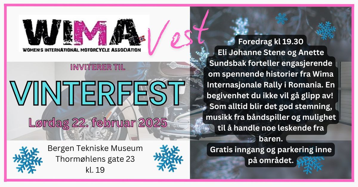 WIMA VEST: VINTERFEST 22\/2