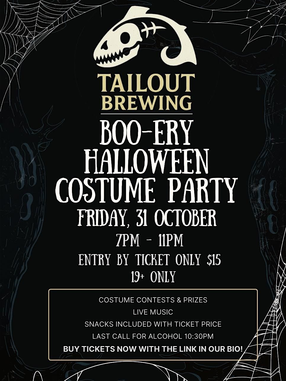 TAILOUT BREWING HALLOWEEN PARTY