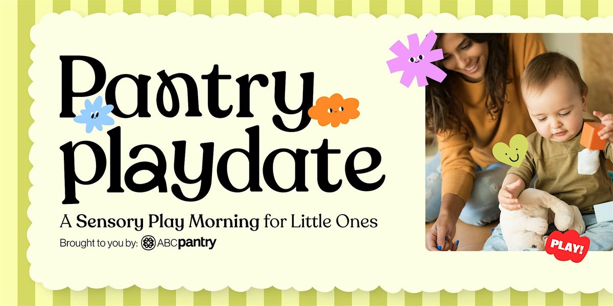 Pantry Playdate: Sensory Play Morning for Little Ones