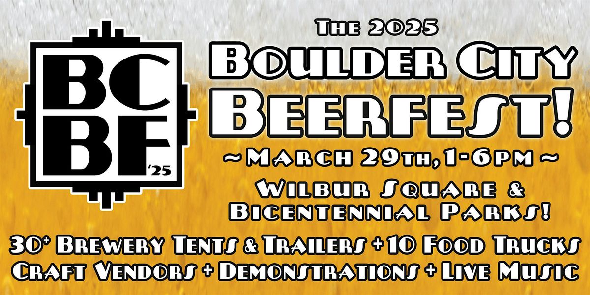 The 2025  Boulder City Beerfest!