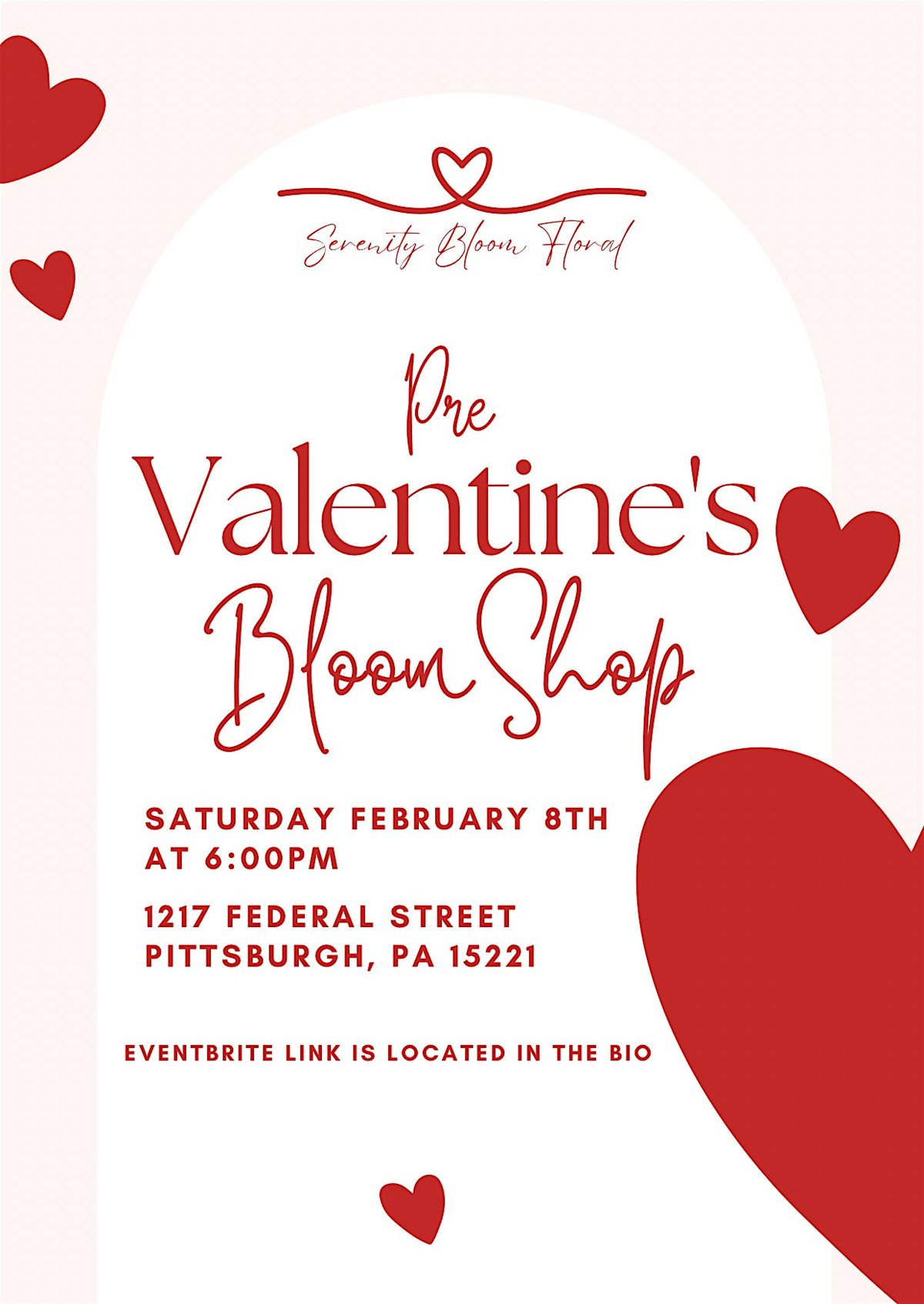 Pre-Valentine\u2019s  Day Floral Workshop