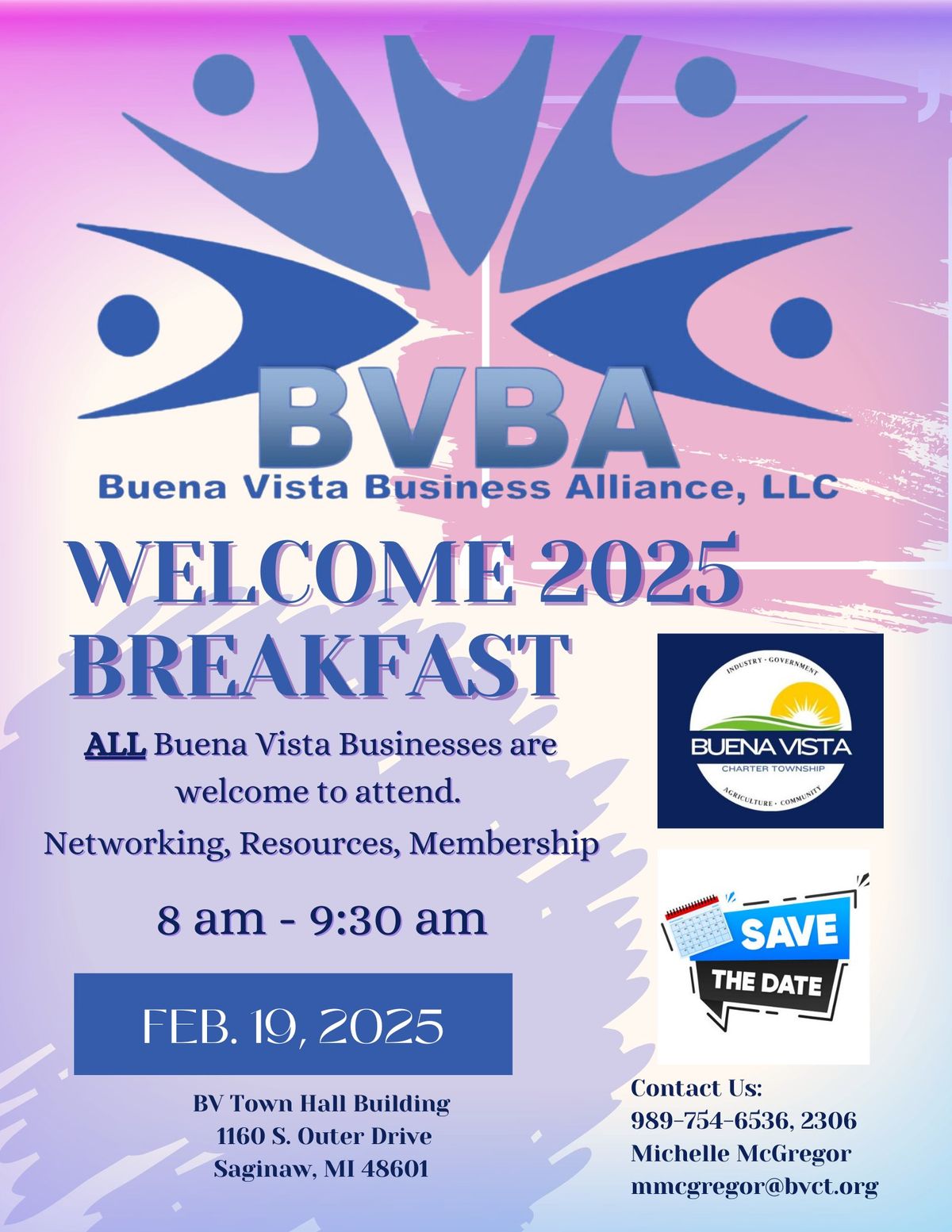 Buena Vista Business Alliance Welcome 2025 Breakfast