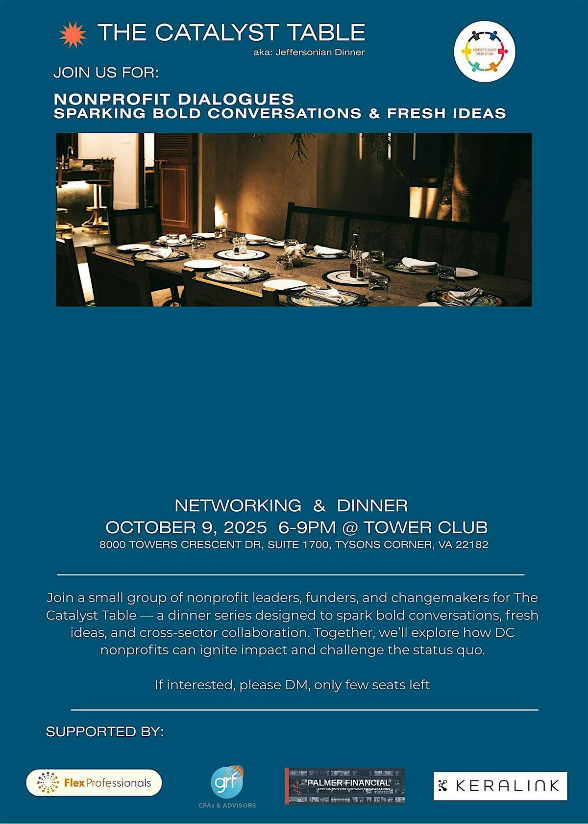 The Catalyst Table: Sparking Nonprofit Dialogue  & Solutions for Today!