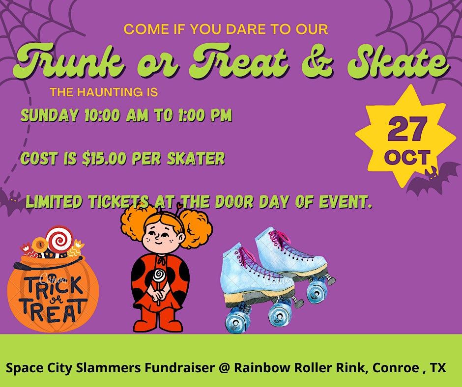 Trunk or Treat and Skate!