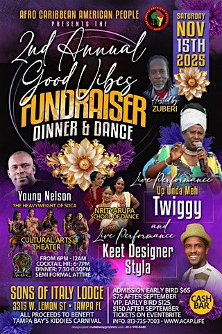 The 2nd Annual Good Vibes Dinner & Dance
