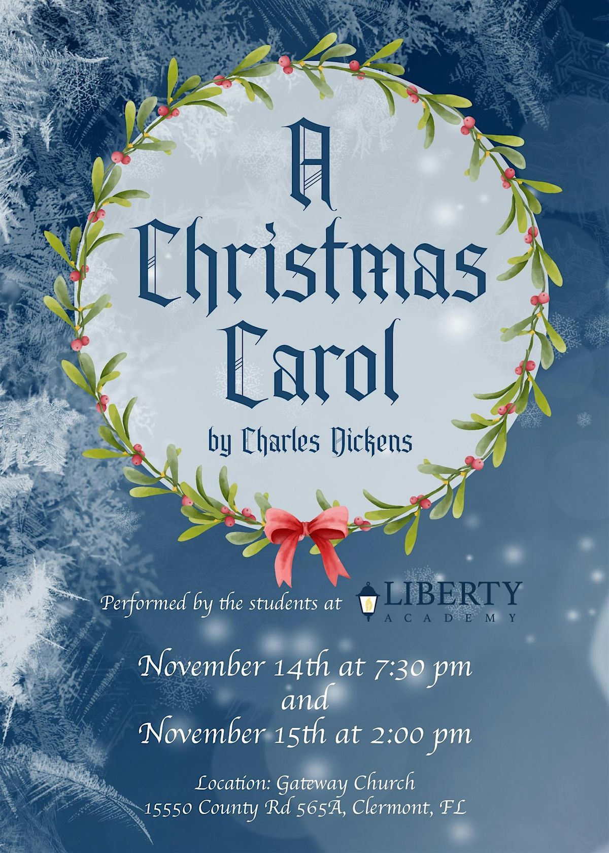 A Chrismas Carol by Charles Dickens