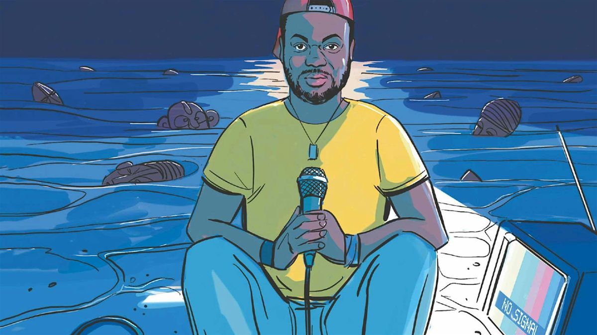 "La Luna da sotto il mare"  SOS MEDITERRANEE e Nathan Kiboba