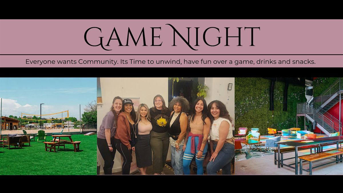 Game On! Community Night: Fun, Food, and Friendly Competition