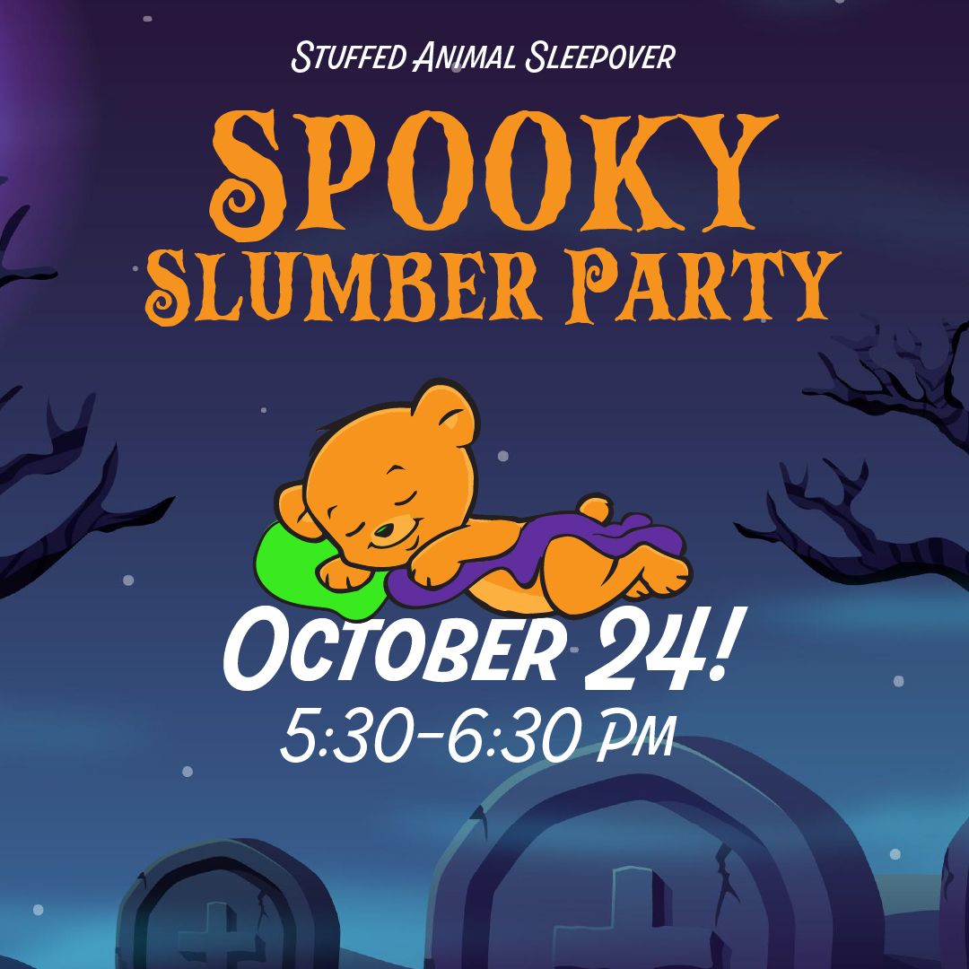 Stuffed Animal Sleepover: Spooky Slumber Party!