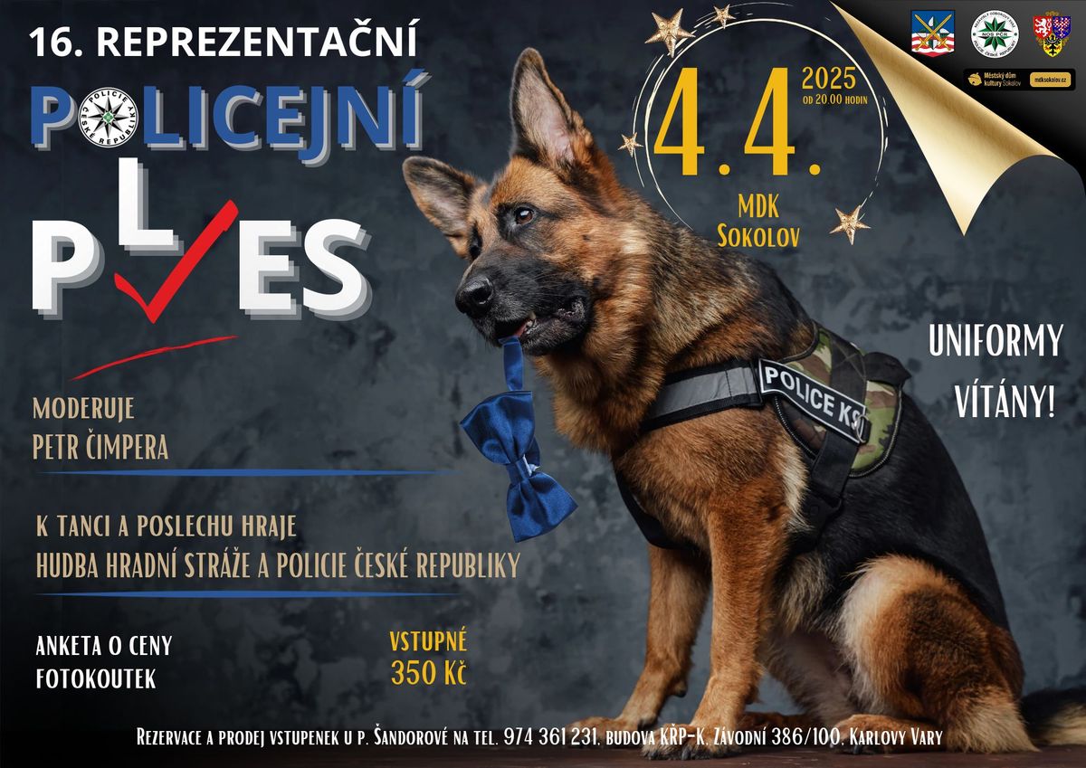 16. Reprezenta\u010dn\u00ed policejn\u00ed ples