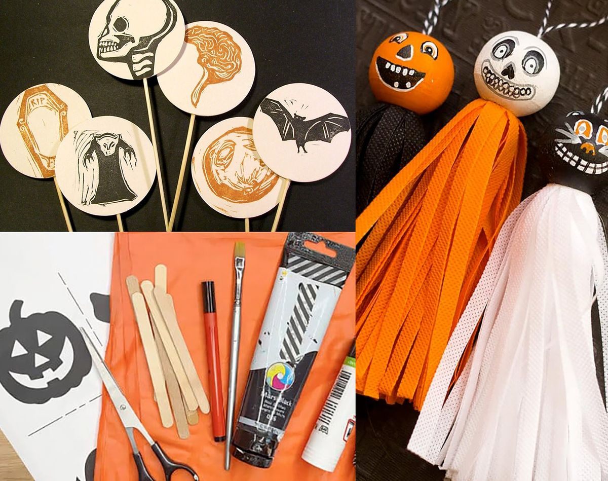 Halloween Art Workshop 8-12 Years