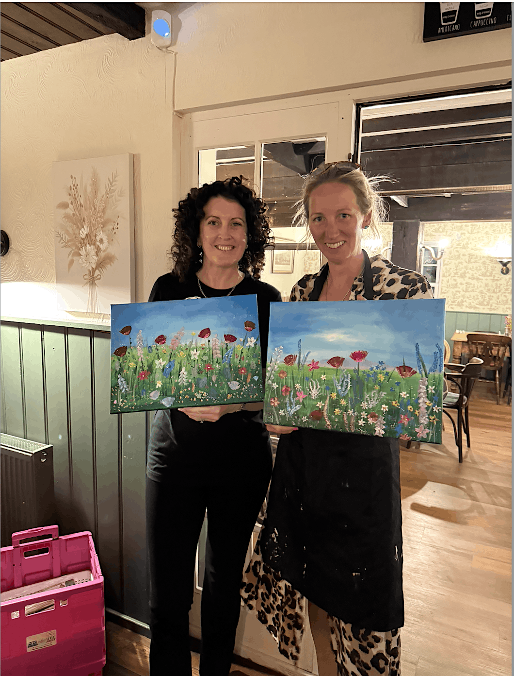 Paint & Pinot: Wildflowers