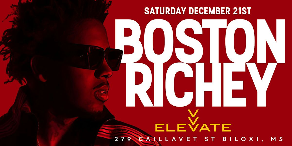 Boston Richey Live In Concert at Elevate Biloxi