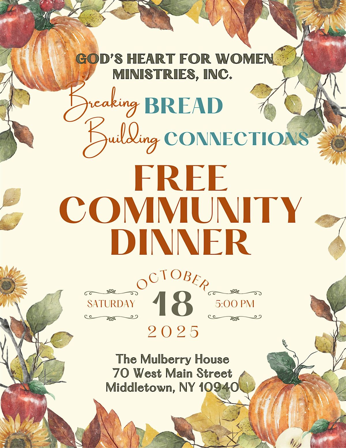 Breaking Bread & Building Connections