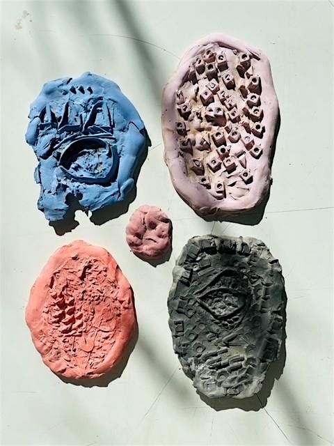 Playful Relief - casting workshop at Highgate Art Fair