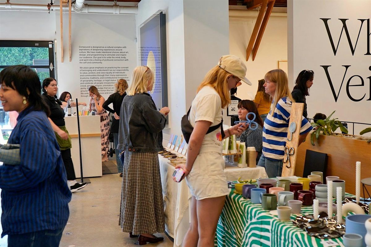 Spring Community Market | Curated by Compound & Thought Forms Studio