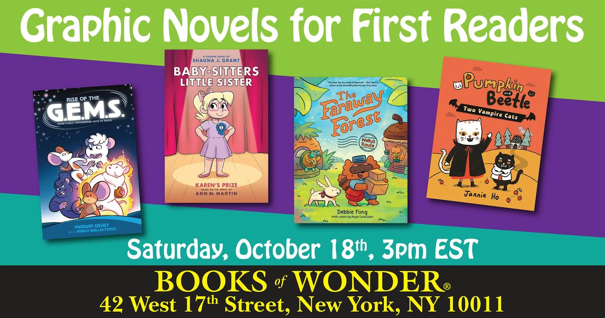 Graphic Novels for First Readers