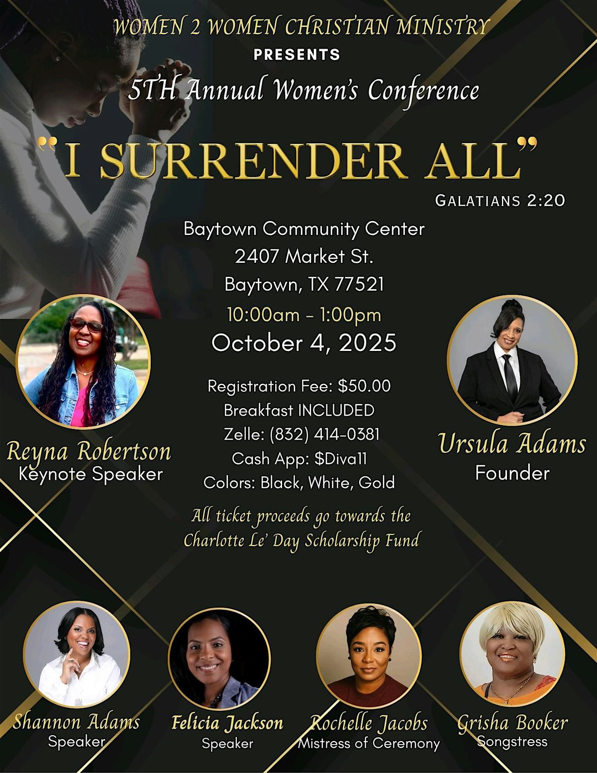 "I Surrender All" Women's Conference