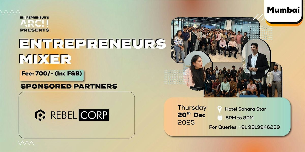 Entrepreneur's Mixer (Mumbai)