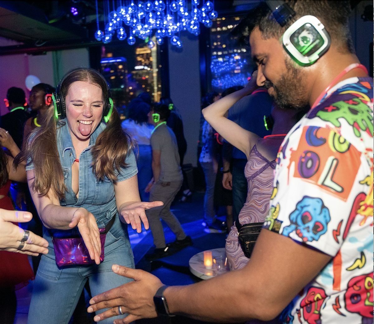 Astoria Silent Disco: Beer Garden Bash with 3 Live DJs