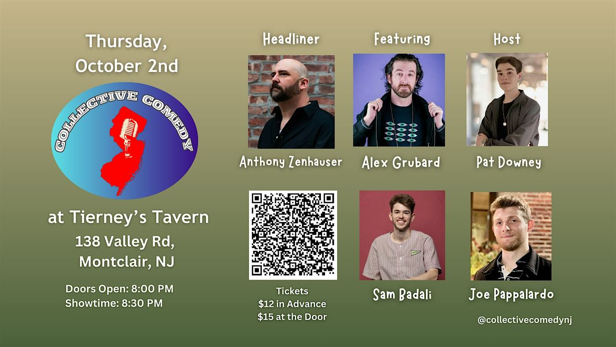Collective Comedy at Tierney's Tavern