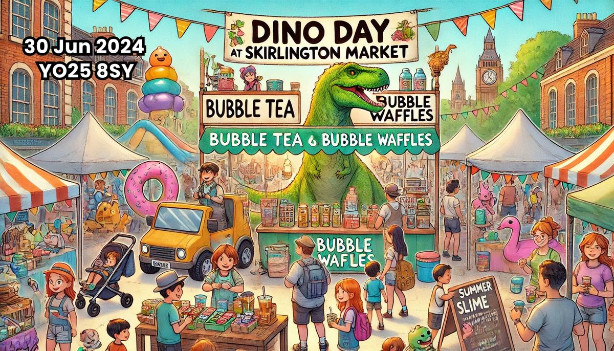 Skirlington Market's Dinosaurs Day 2024