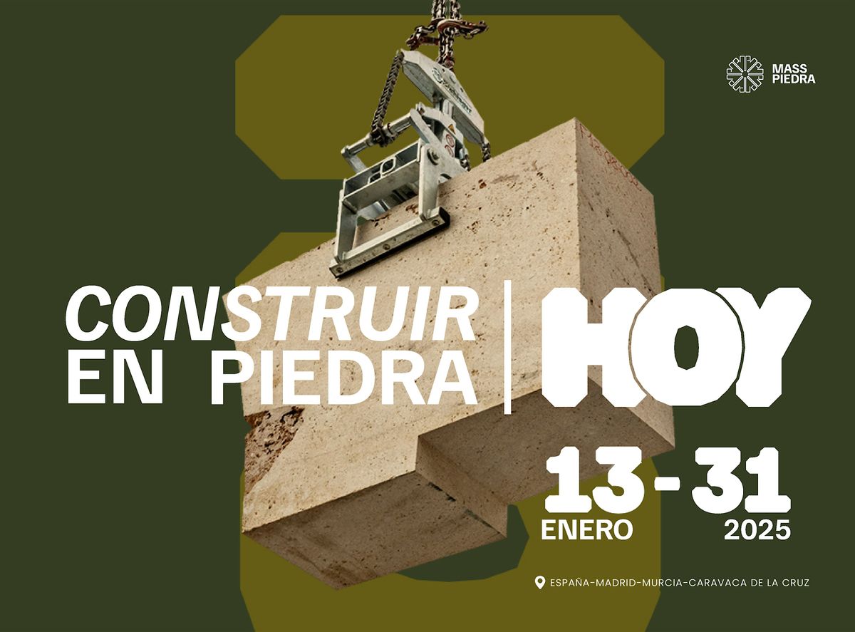 CONSTRUIR EN PIEDRA HOY 2025 - FORMACI\u00d3N T\u00c9CNICA