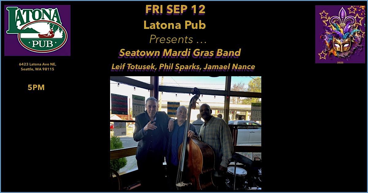 Latona Pub - Leif Totusek "Seatown Mardi Gras Band"