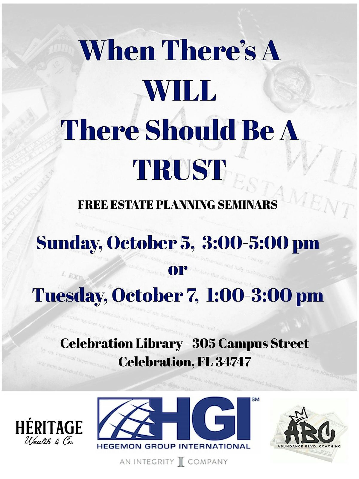 Where there\u2019s a Will there should be a Trust