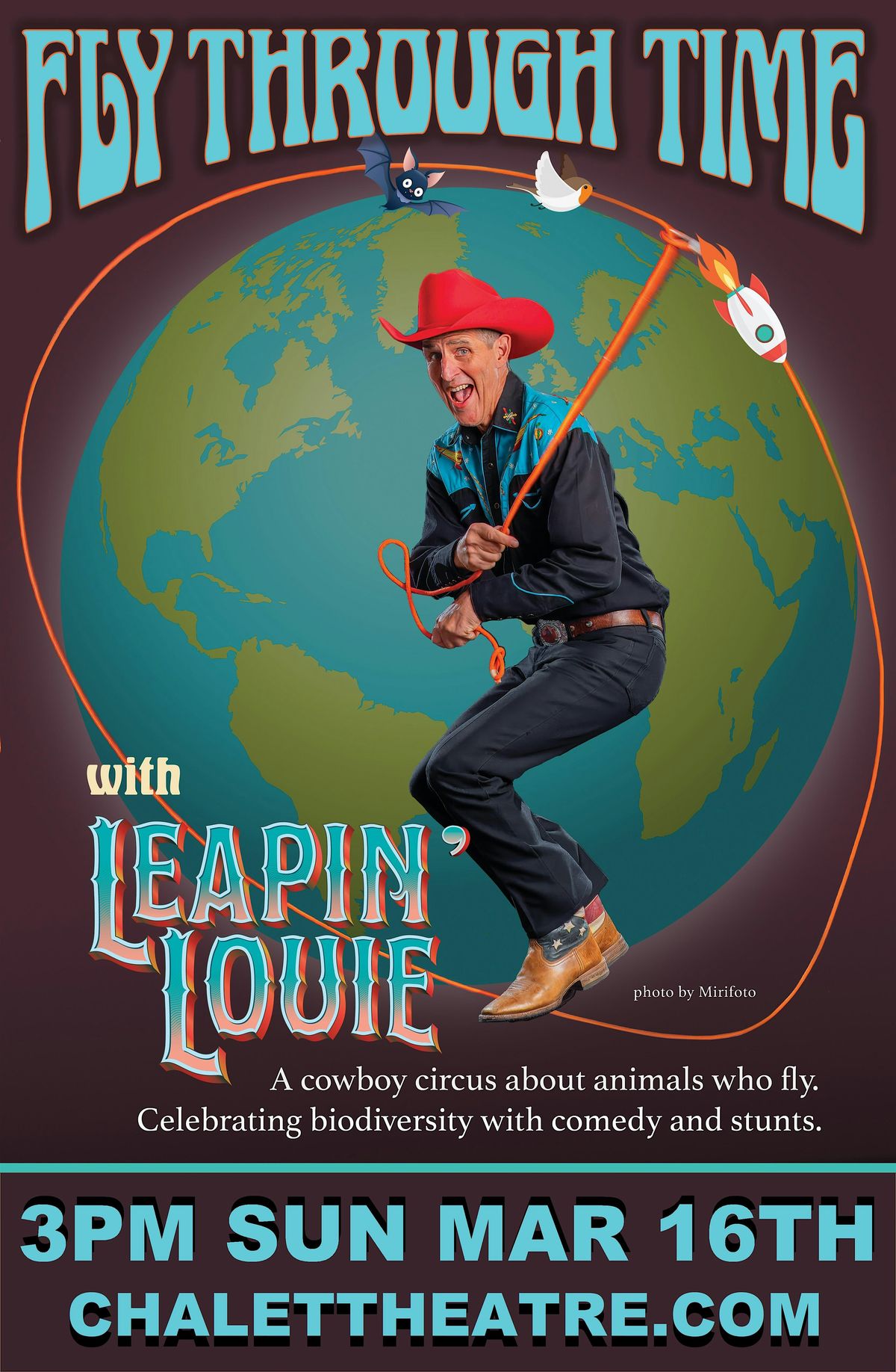 FLY THROUGH TIME WITH LEAPIN LOUIE!