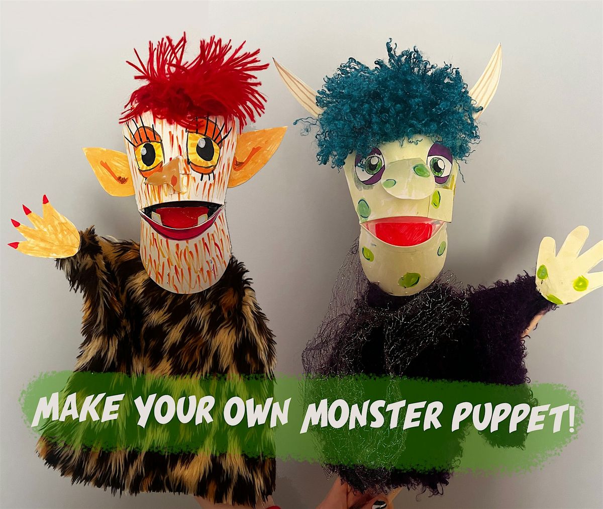 Halloween Puppet Making Workshop, presented by Georgia Hill