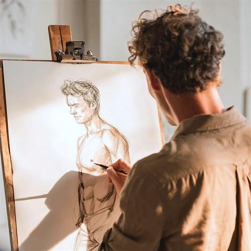 Life Model Drawing Workshop (Male)  in Lisbon
