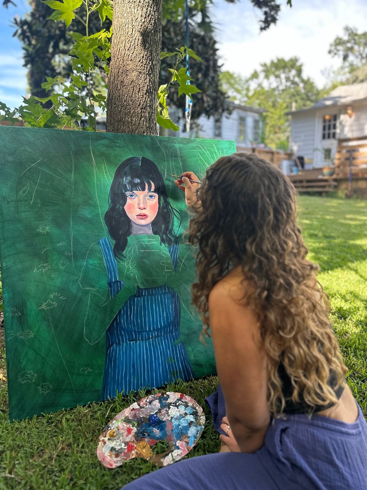 Visiting Artist Series: Portrait Painting with Sarah Painter Hayes