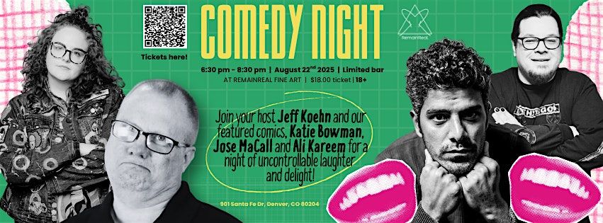 RemainReal Presents: Comedy Night!